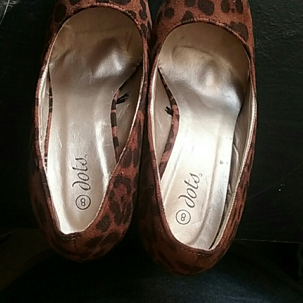 Leopard Wedges - Picture 3 of 4